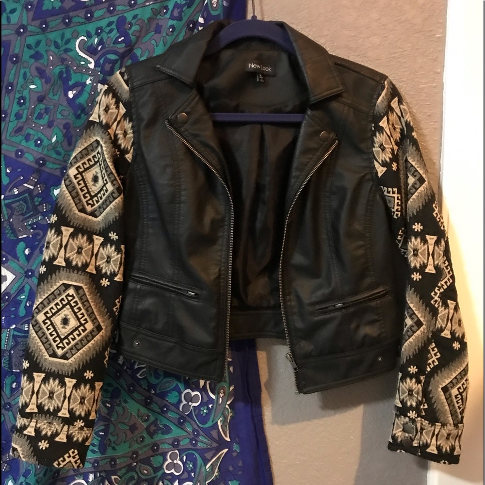NEVER WORN leather jacket